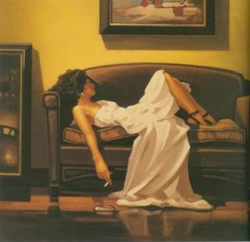 Jack Vettriano : After The Thrill Is Gone